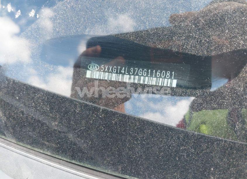 Photo 9 of 2016 Kia Optima LX (VIN 5XXGT4L37GG116081)