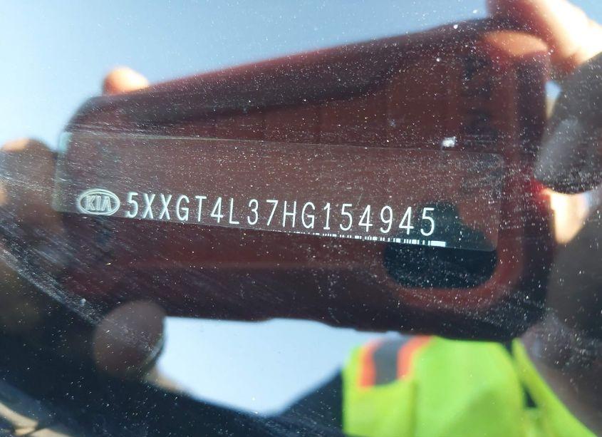 Photo 9 of 2017 Kia Optima LX (VIN 5XXGT4L37HG154945)