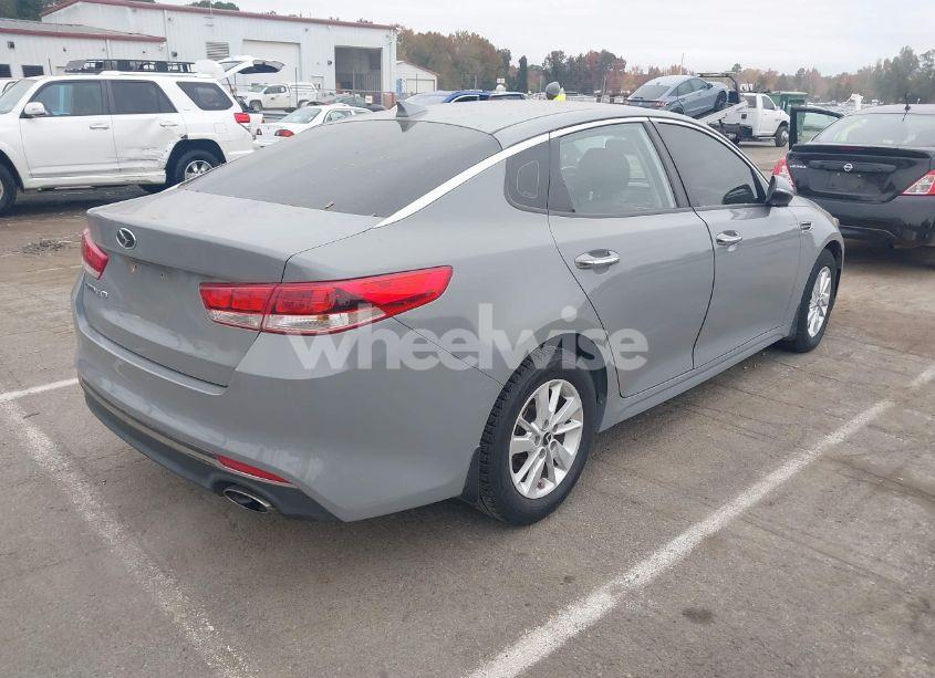 Photo 4 of 2016 Kia Optima LX (VIN 5XXGT4L38GG049202)