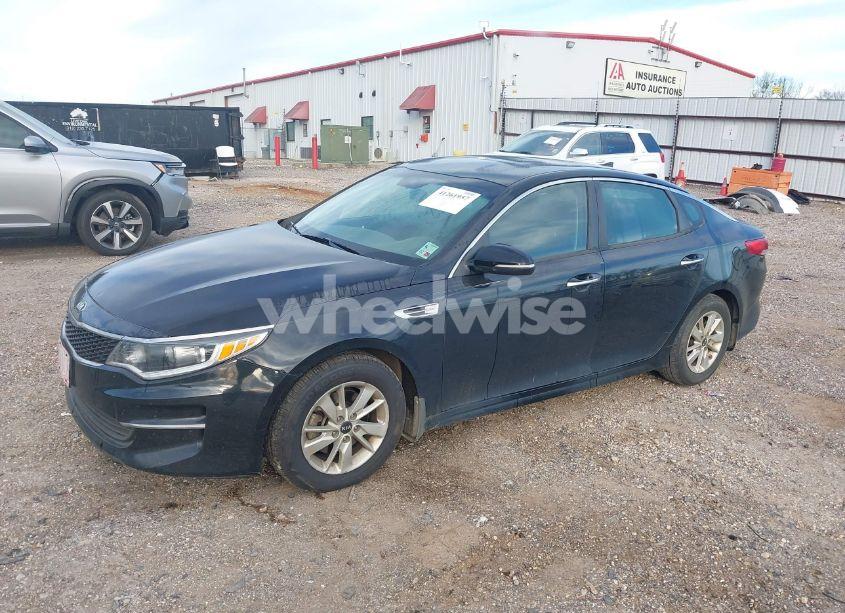 Photo 2 of 2016 Kia Optima LX (VIN 5XXGT4L38GG109639)