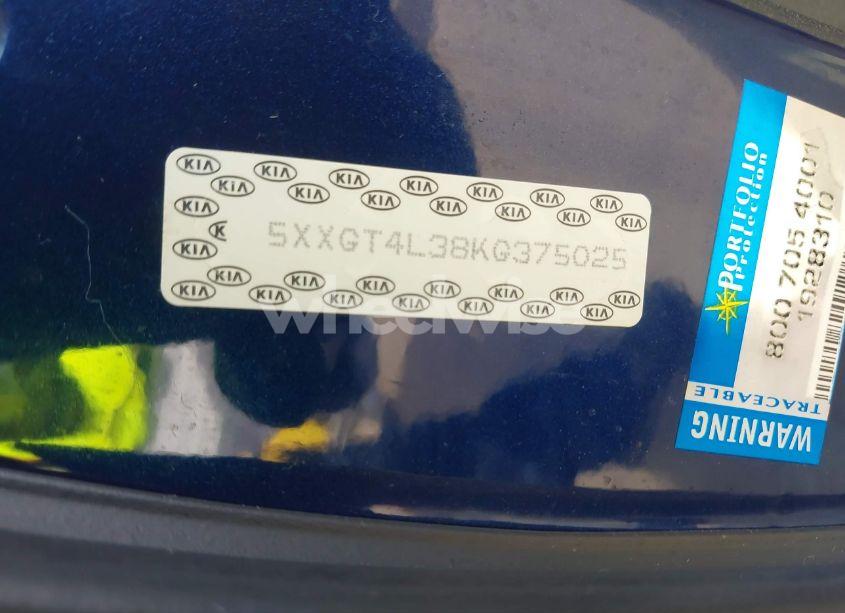 Photo 9 of 2019 Kia Optima LX (VIN 5XXGT4L38KG375025)