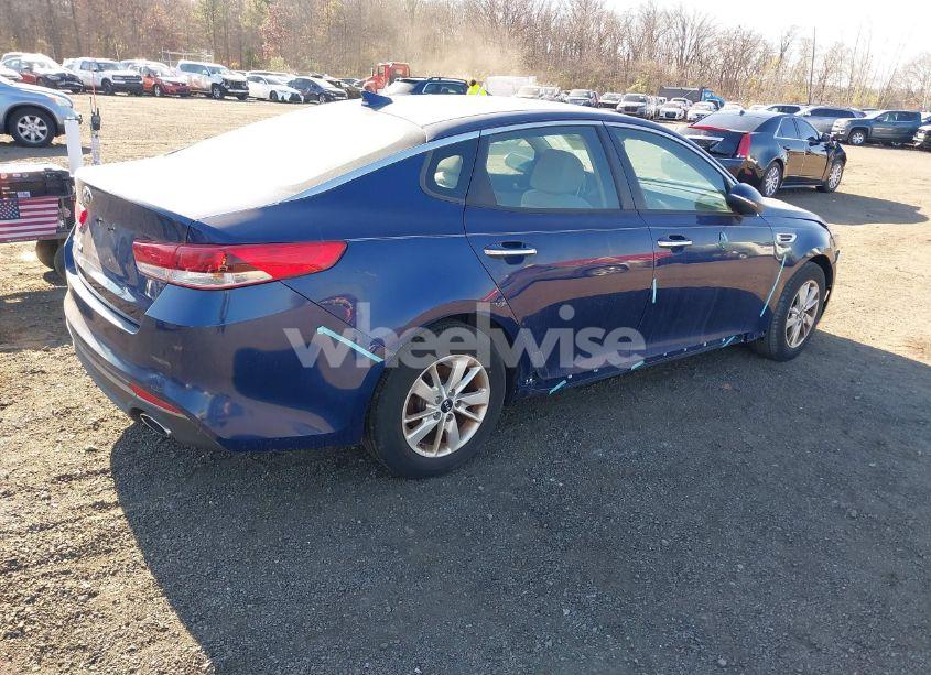 Photo 4 of 2016 Kia Optima LX (VIN 5XXGT4L39GG016631)