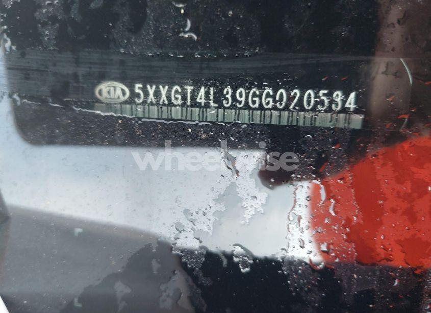 Photo 9 of 2016 Kia Optima LX (VIN 5XXGT4L39GG020534)