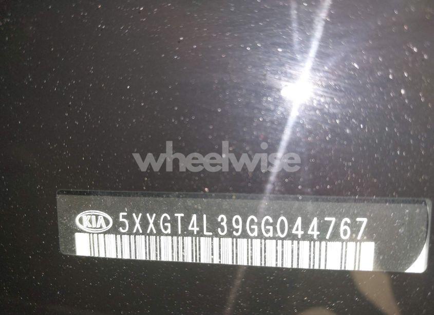 Photo 18 of 2016 Kia Optima LX (VIN 5XXGT4L39GG044767)