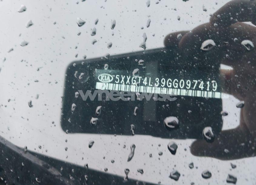 Photo 9 of 2016 Kia Optima LX (VIN 5XXGT4L39GG097419)