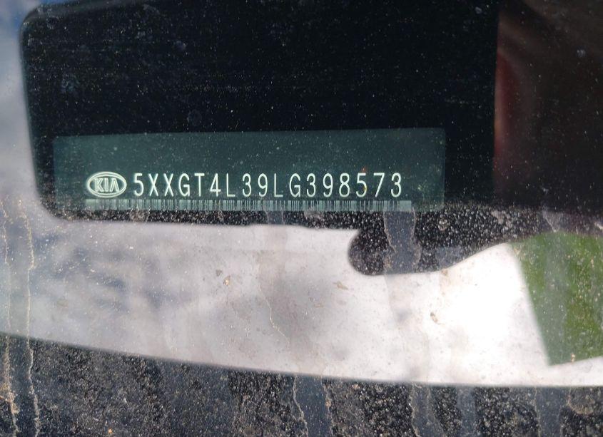 Photo 9 of 2020 Kia Optima LX (VIN 5XXGT4L39LG398573)