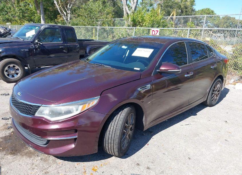Photo 2 of 2016 Kia Optima LX (VIN 5XXGT4L3XGG044082)