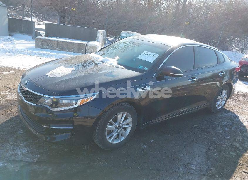 Photo 2 of 2016 Kia Optima LX (VIN 5XXGT4L3XGG106046)