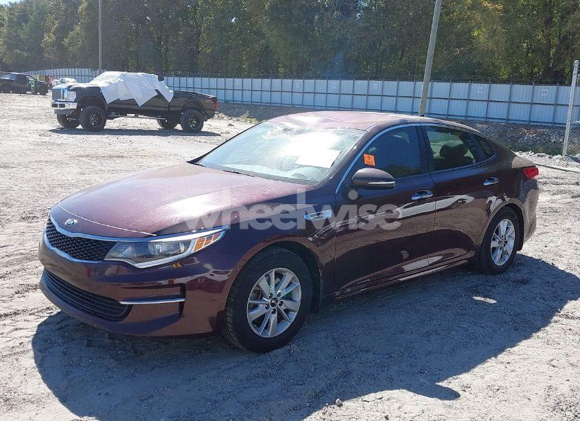 Photo 2 of 2016 Kia Optima LX (VIN 5XXGT4L3XGG108119)