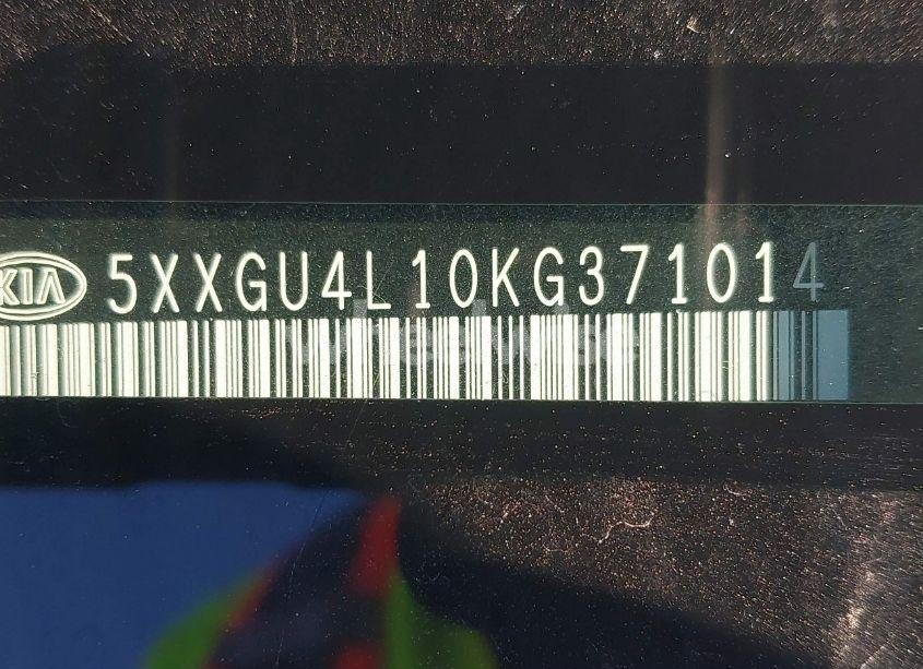 Photo 9 of 2019 Kia Optima EX (VIN 5XXGU4L10KG371014)