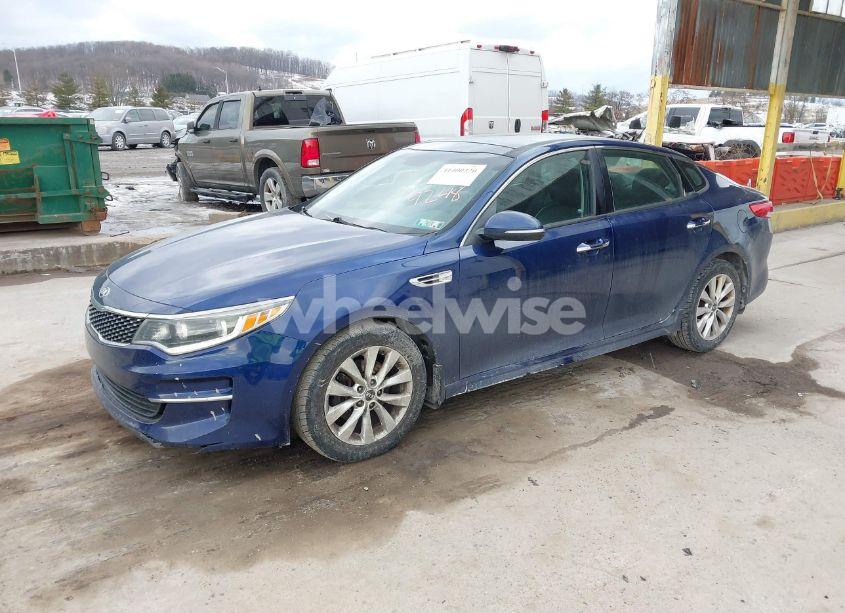 Photo 2 of 2016 Kia Optima EX (VIN 5XXGU4L31GG009248)
