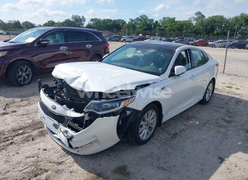 Photo 2 of 2016 Kia Optima EX (VIN 5XXGU4L31GG064220)