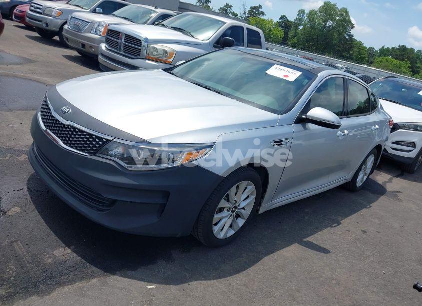 Photo 2 of 2016 Kia Optima EX (VIN 5XXGU4L33GG055180)