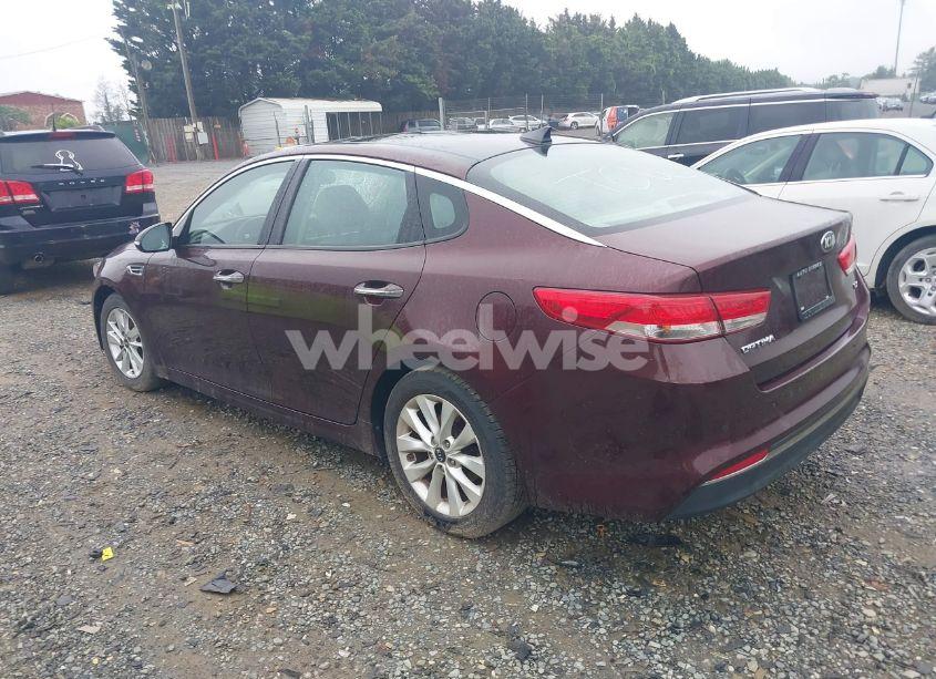 Photo 3 of 2016 Kia Optima EX (VIN 5XXGU4L33GG098577)