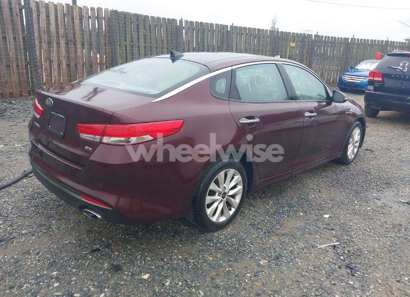 Photo 4 of 2016 Kia Optima EX (VIN 5XXGU4L33GG098577)