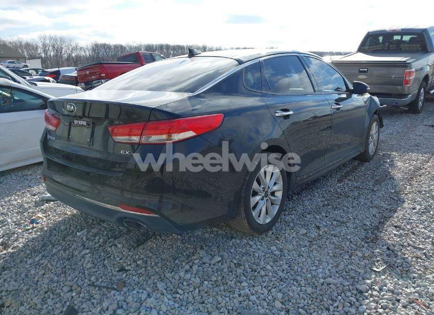 Photo 4 of 2017 Kia Optima EX (VIN 5XXGU4L33HG153871)