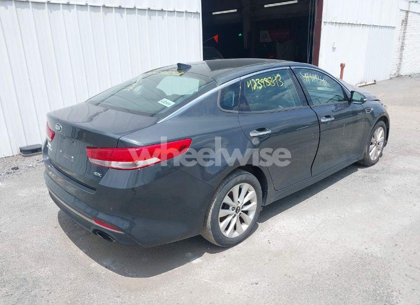 Photo 4 of 2016 Kia Optima EX (VIN 5XXGU4L34GG010877)