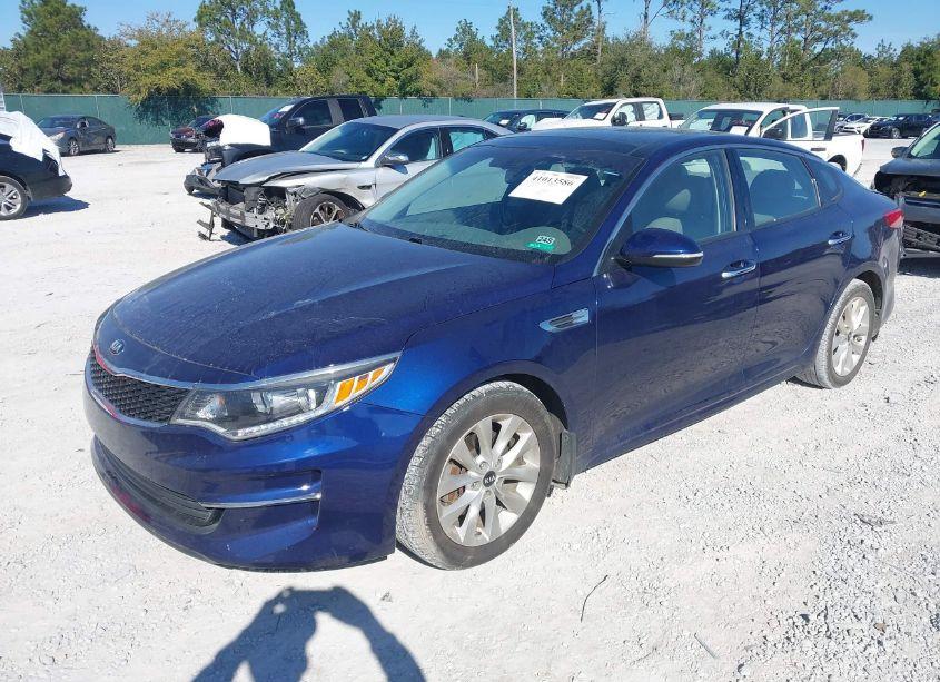 Photo 2 of 2016 Kia Optima EX (VIN 5XXGU4L34GG071551)