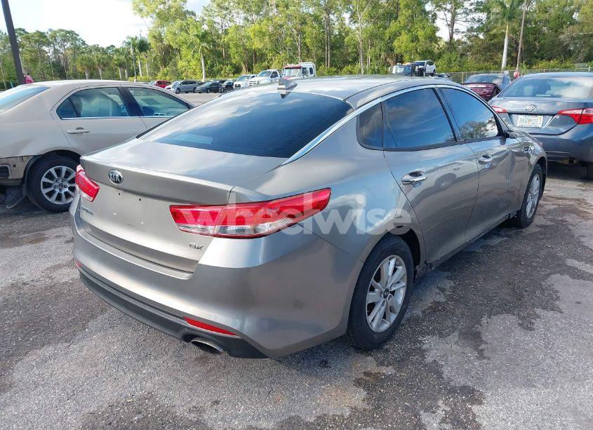 Photo 4 of 2016 Kia Optima EX (VIN 5XXGU4L34GG106623)