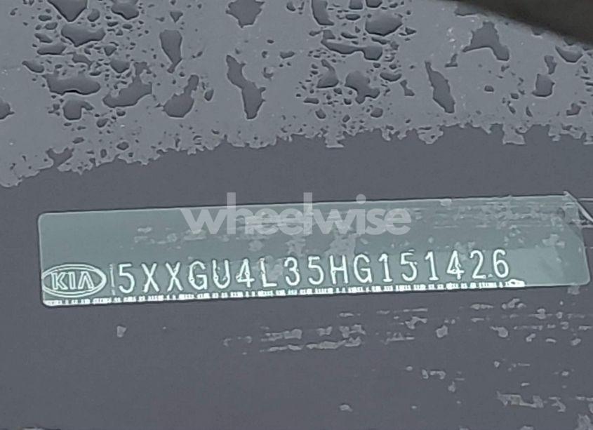 Photo 9 of 2017 Kia Optima EX (VIN 5XXGU4L35HG151426)