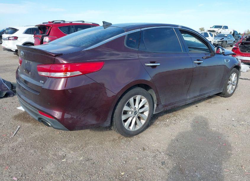 Photo 4 of 2016 Kia Optima EX (VIN 5XXGU4L36GG004207)