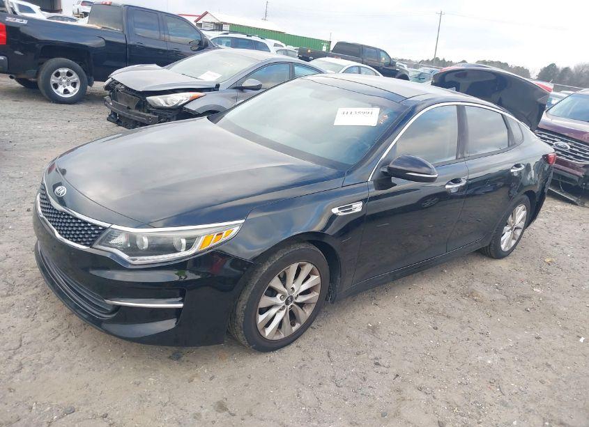 Photo 2 of 2016 Kia Optima EX (VIN 5XXGU4L36GG065976)