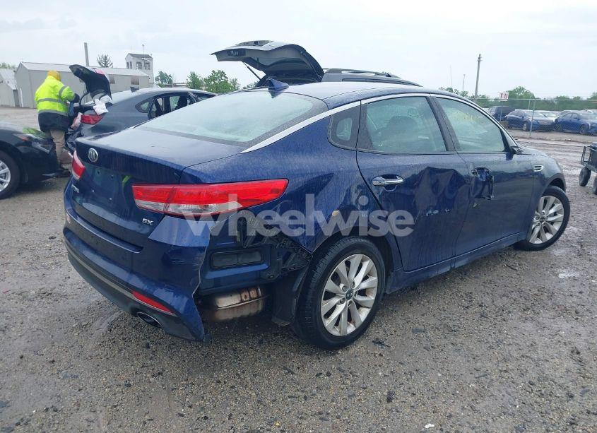 Photo 4 of 2016 Kia Optima EX (VIN 5XXGU4L36GG089906)