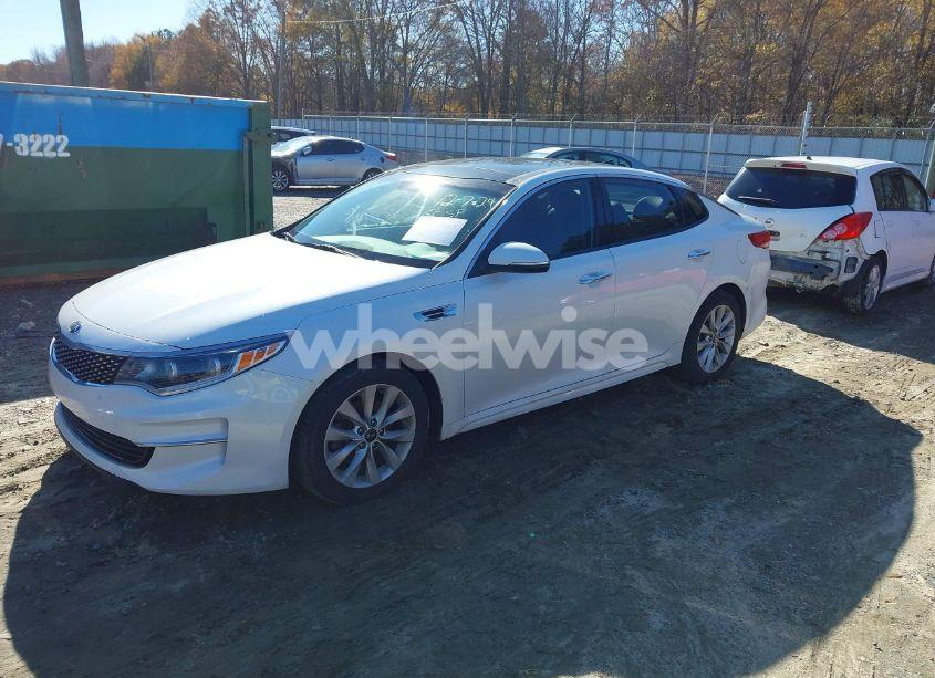 Photo 2 of 2016 Kia Optima EX (VIN 5XXGU4L37GG062651)