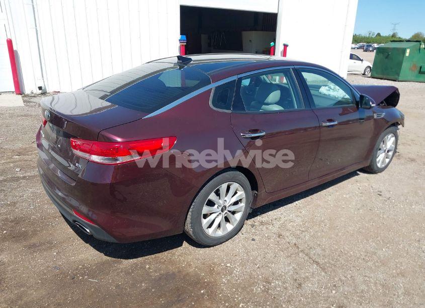 Photo 4 of 2016 Kia Optima EX (VIN 5XXGU4L38GG005052)