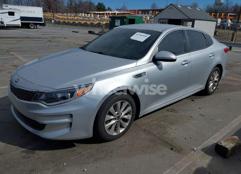 Photo 2 of 2016 Kia Optima EX (VIN 5XXGU4L39GG081251)