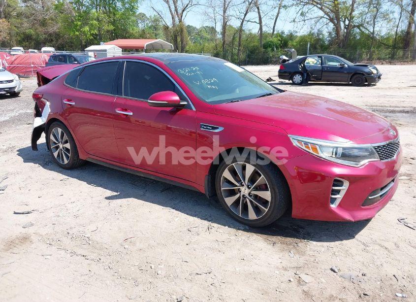 2016 Kia Optima SX TURBO (VIN 5XXGW4L23GG100829) main photo