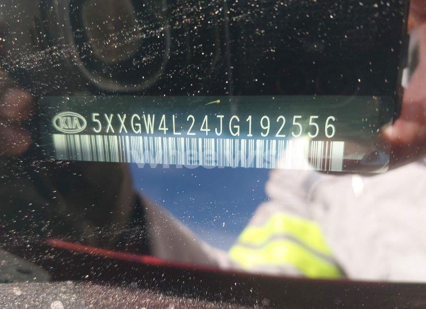 Photo 9 of 2018 Kia Optima SX TURBO (VIN 5XXGW4L24JG192556)