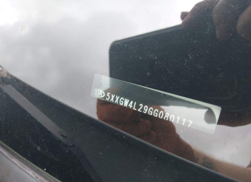 Photo 9 of 2016 Kia Optima SX TURBO (VIN 5XXGW4L29GG080117)