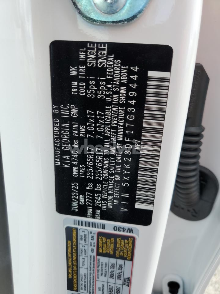 Photo 14 of 2026 KIA SPORTAGE LX (VIN 5XYK23DF1TG349444)