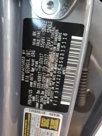 2025 KIA SPORTAGE LX (VIN 5XYK23DF3SG315116) main photo