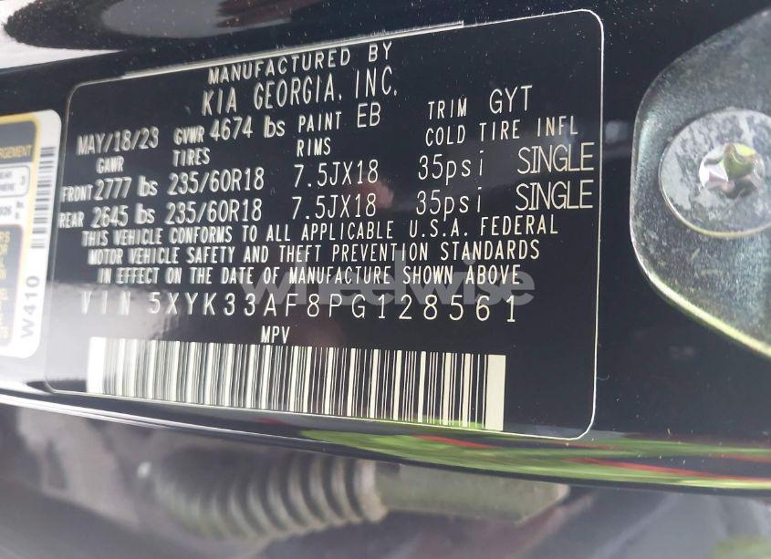 Photo 9 of 2023 Kia Sportage EX (VIN 5XYK33AF8PG128561)