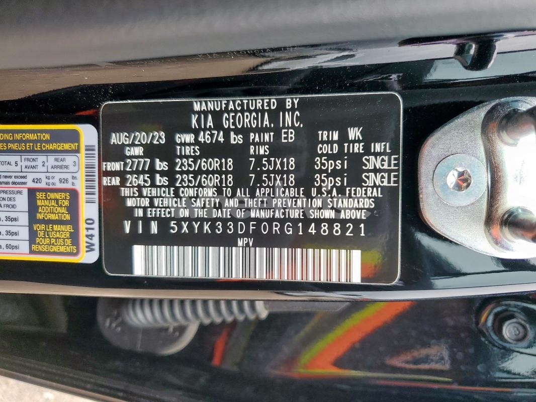 Photo 13 of 2024 KIA SPORTAGE EX (VIN 5XYK33DF0RG148821)