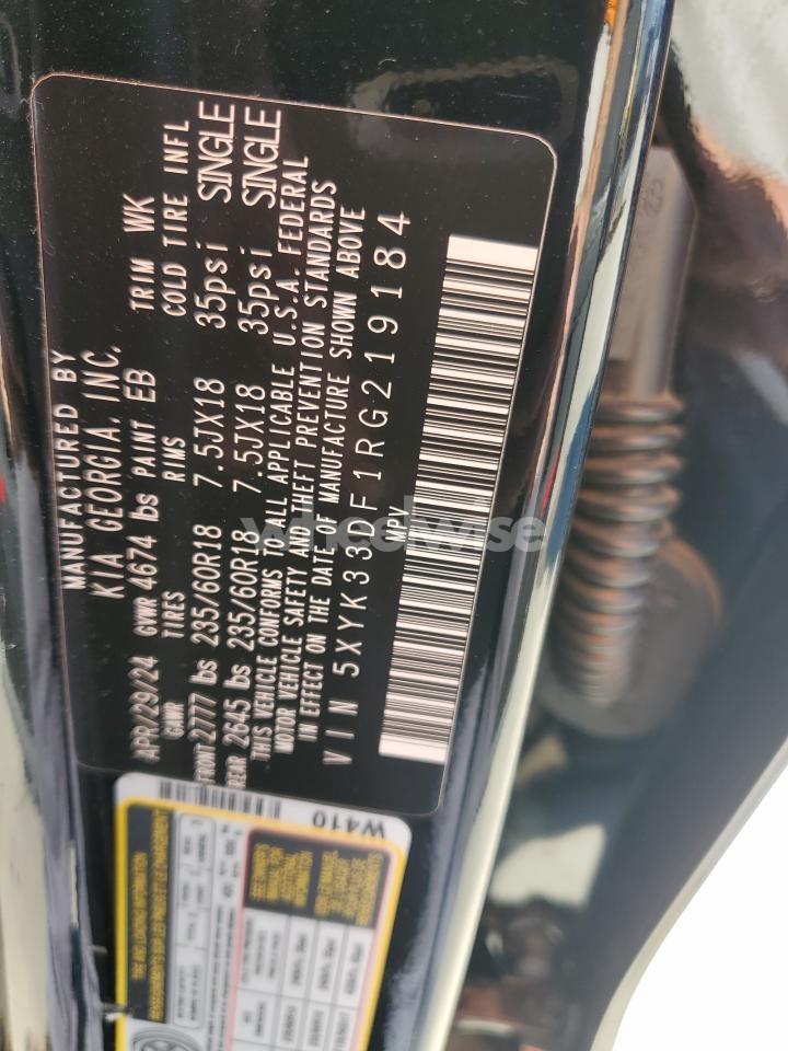 Photo 13 of 2024 KIA SPORTAGE EX (VIN 5XYK33DF1RG219184)