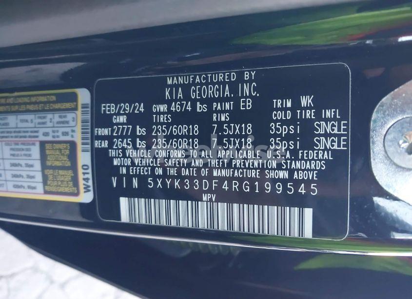 Photo 9 of 2024 Kia Sportage EX (VIN 5XYK33DF4RG199545)