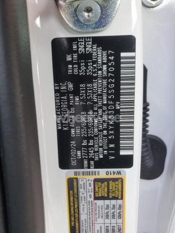 Photo 2 of 2025 KIA SPORTAGE EX (VIN 5XYK33DF5SG270547)
