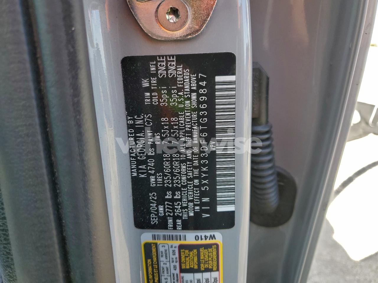 Photo 13 of 2026 KIA SPORTAGE EX (VIN 5XYK33DF6TG369847)