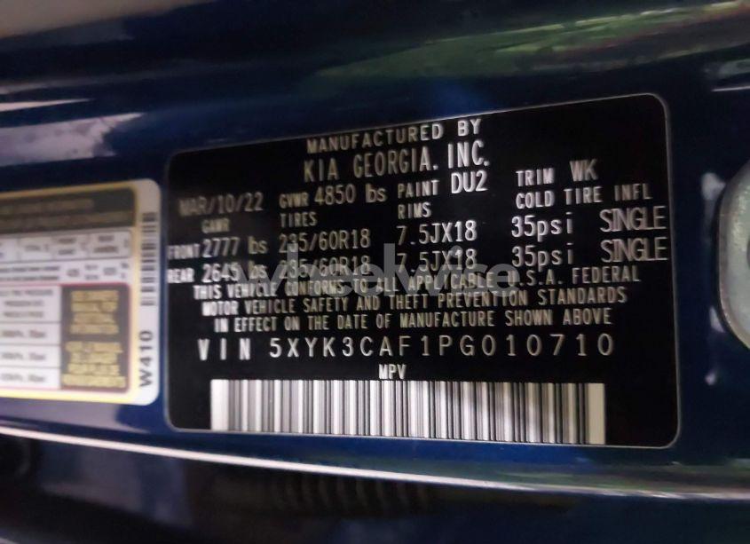 Photo 9 of 2023 Kia Sportage EX (VIN 5XYK3CAF1PG010710)