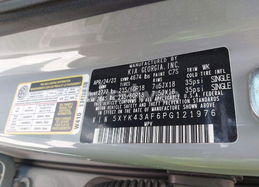 Photo 9 of 2023 Kia Sportage SX (VIN 5XYK43AF6PG121976)