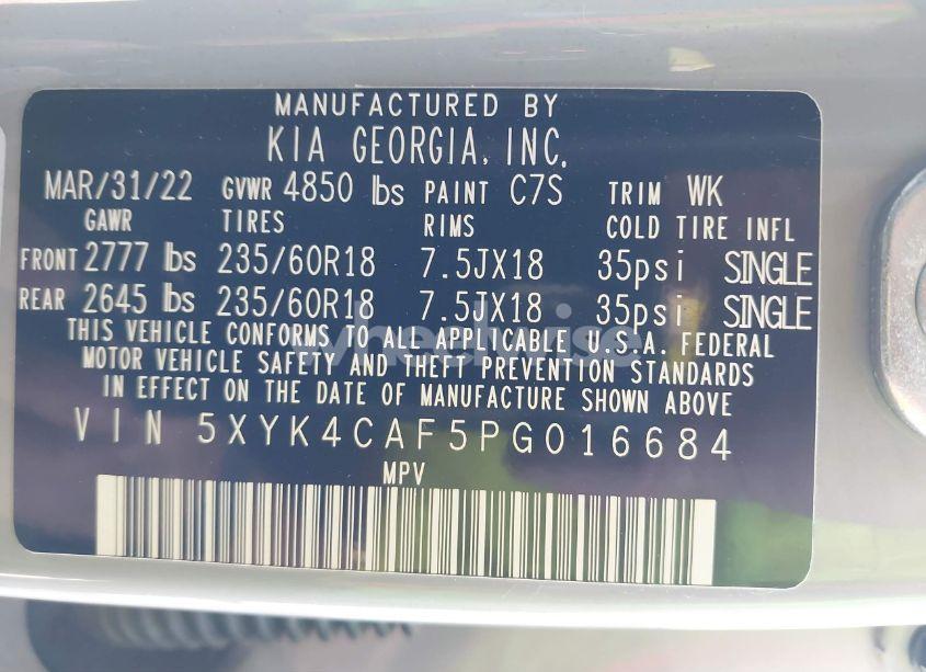Photo 9 of 2023 Kia Sportage SX (VIN 5XYK4CAF5PG016684)