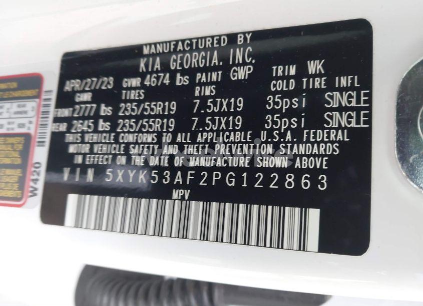 Photo 9 of 2023 Kia Sportage SX-PRESTIGE (VIN 5XYK53AF2PG122863)