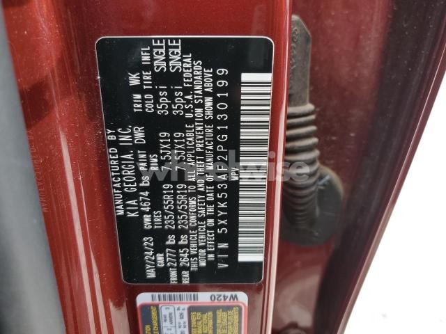 Photo 8 of 2023 KIA SPORTAGE SX PRESTIGE N/A (VIN 5XYK53AF2PG130199)