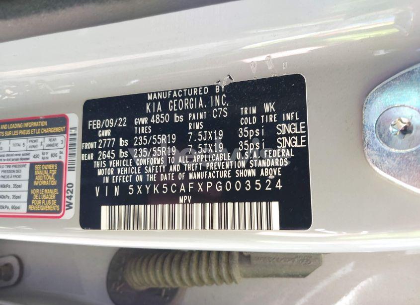 Photo 9 of 2023 Kia Sportage SX-PRESTIGE (VIN 5XYK5CAFXPG003524)
