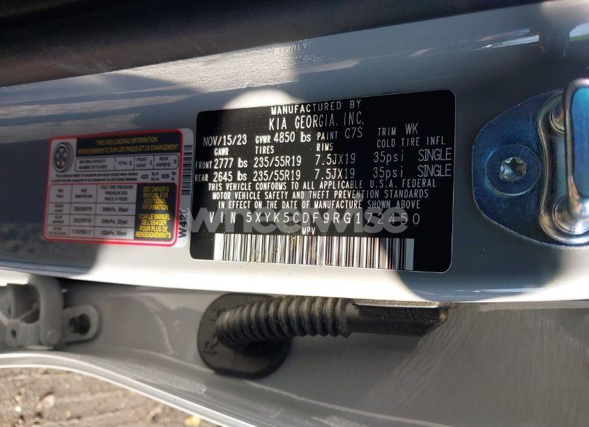 Photo 9 of 2024 Kia Sportage SX-PRESTIGE (VIN 5XYK5CDF9RG172450)