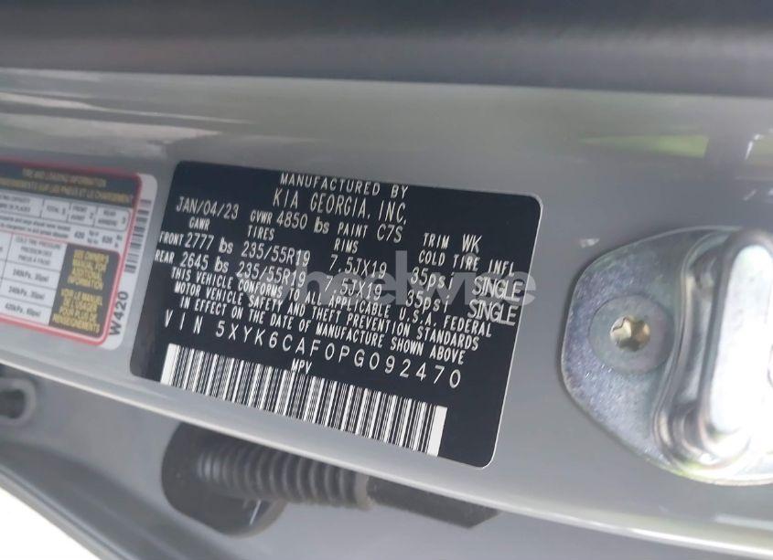 Photo 9 of 2023 Kia Sportage X-LINE (VIN 5XYK6CAF0PG092470)