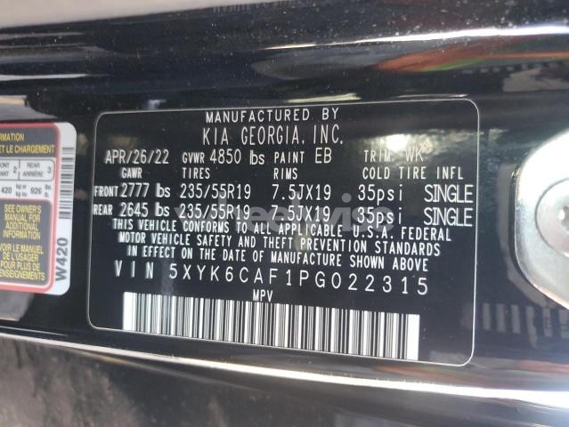 Photo 7 of 2023 KIA SPORTAGE X LINE (VIN 5XYK6CAF1PG022315)